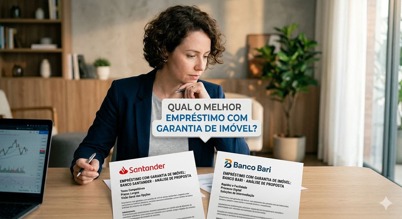 empréstimo com garantia de imóvel