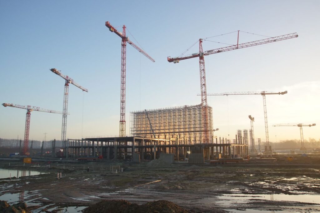 Obras de grande porte